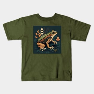 Natural Frog Design Kids T-Shirt